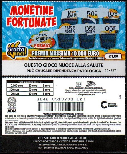 Gratta vinci 1 00 - gratta, €
