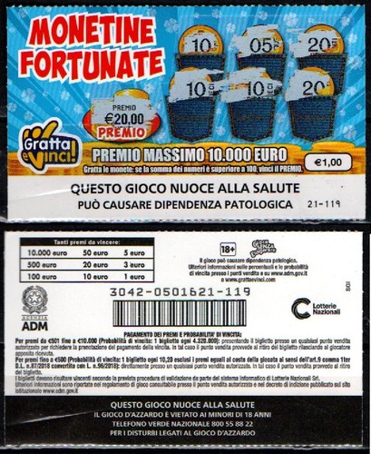 Gratta vinci 1 00 - vinci, 1,00