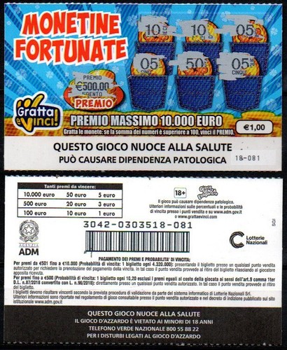 Gratta vinci 1 - gratta,
