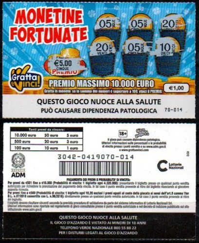Gratta vinci 1 00 - vinci, 1,00