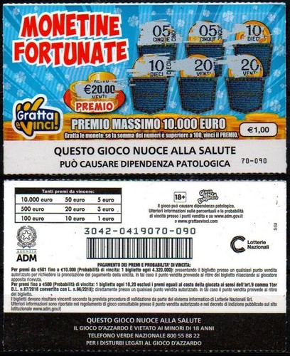 Gratta vinci 1 00 - gratta, 1,00